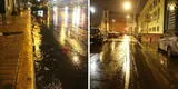 Senamhi: fuerte lluvia sorprende durante la madrugada en Lima ¿Hasta cuándo se extenderá?