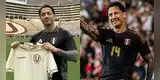 ¿Es un 'crema'? Gianluca Lapadula se luce con la camiseta de Universitario en el Monumental