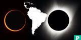 ¿En qué países se pudo ver el eclipse del 8 de abril 2024 y a qué hora?
