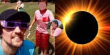 "Papi no puedo ver nada": niño se queda ciego tras quitarse los lentes en pleno eclipse solar