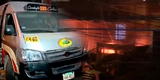 Incendio en Comas: auto se habría incendiado dentro de taller mecánico clandestino
