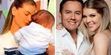 Brunella Horna muestra el rostro de su bebé con Richard Acuña en Instagram ¿A quién se parece?