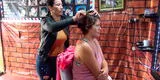 Junín: la familia Uscamayta sorprende con su peluquería en Satipo