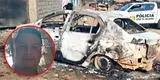 Trujillo: incendian vehículo en Huanchaco y a su dueño lo hallan asesinado en otro distrito