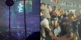 Bad Bunny canta en concierto y cámara capta impensada escena entre unas fans que indigna: “Pelea de UFC”