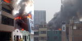 Gigantesco Incendio en Breña consume seis viviendas y alerta a los vecinos