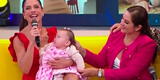 Marina Mora presenta en TV a su bebé y María Pía Copello confiesa: "Catita pide hermana"