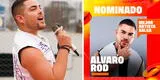 Álvaro Rod deja atrás polémicas por infidelidades y celebra nominación a los Premios Heat 2024