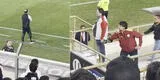 Jean Ferrari y su reacción en la tribuna durante el Universitario vs. Sporting Cristal: cámara lo capta y es viral