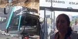 "Iba a cumplir 22 años": Familiares buscan cuerpo de joven que iba en bus de Civa volcado en Ayacucho