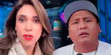 Verónica Linares ignora palabras de Jorge Luna, quien tildó de error aceptar su entrevista
