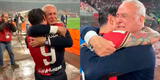 El abrazo con lágrimas de Gianluca Lapadula a Claudio Ranieri en Cagliari que emociona a todo Italia