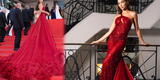 Natalie Vértiz deslumbra con un precioso vestido en el prestigioso Festival Cannes