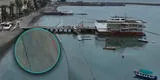 Callao: cierran playas en La Punta tras hallarse manchas de petróleo cerca a la orilla del mar