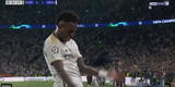 Vinícius hizo peculiar baile tras anotar golazo para Real Madrid ante Dortmund