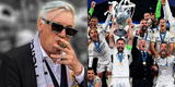 Carlo Ancelotti tras ganar Champions League: “No hay que acostumbrarse nunca”