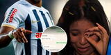 Futbolista de Alianza Lima es denunciado de agresión y su pareja revela audios y chats ofensivos
