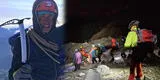 Áncash: hallan muerto a montañista italiano que desapareció en nevado de Cashan