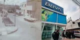Cámaras de seguridad revelan impactantes imágenes de millonario robo a BBVA de Los Olivos