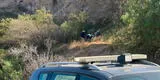 Arequipa: mujer ebria cae más de 40 metros y se salva tras intentar miccionar en un barranco