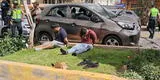 Arequipa: Capturan a dos delincuentes en increíble persecución tras robar autopartes