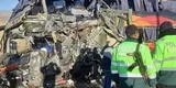 Lista completa de VÍCTIMAS tras el trágico choque entre dos buses interprovinciales en vía Cusco - Arequipa