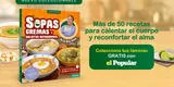 Nuevo coleccionable del diario El Popular: “Sopas, cremas y calditos reparadores de la Sra. Irene”