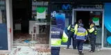 Delincuentes asaltan tienda Movistar de La Rambla de San Borja: imágenes revelan el feroz ataque