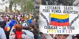 Miles de venezolanos cantan emocionados el Contigo Perú en Lima: "Sobre mi pecho llevo tus colores"