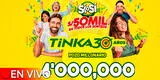 Mira los resultados del sorteo de La Tinka del miércoles 31 de julio del 2024