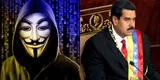 Anonymous se bajó varios sitios web del régimen de Nicolás Maduro: "El fraude no será tolerado"