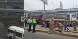 Volquete se estrelló contra estación Pacífico del Metropolitano en Independencia: copiloto casi muere