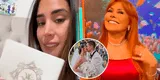 Melissa Paredes deja atrás el raje de Magaly sobre su boda y muestra los recuerdos que regaló