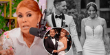 Magaly hunde a Melissa Paredes tras burlarse de su vestido de novia: "Enamorada no creo que esté"