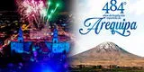 Conciertos GRATIS por aniversario de Arequipa: Artistas, serenata, festidanza, todo sobre la fiesta en la Ciudad Blanca