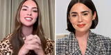 Natalie Vértiz se luce con entrevista exclusiva con Lily Collins, protagonista de 'Emily en Paris'