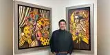 Joan Alfaro, pintor cajamarquino, inauguró con éxito su primera galería de arte