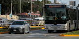 Esto te puede costar invadir el carril del Metropolitano, según la ATU