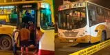 VMT: pasajeros de bus ETUL 4 SA son atacados a balazos y tiroteo deja una persona herida