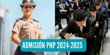 Admisión PNP 2024-2025 últimas noticias: link de resultados, cronograma de pruebas, guía para postular y más