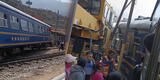 Accidente en Cusco: tren de PeruRail se descarrilló con decenas de pasajeros a bordo en Ollantaytambo