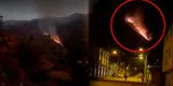 Incendio Forestal llegó a Lima y pone en alerta a pobladores de Huaral: imágenes muestran el terrorífico momento