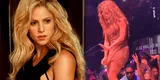 Shakira sufre acoso sexual en pleno show: sujeto trató de grabar bajo su vestido