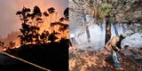 Incendio forestal en Lambayeque amenaza con arrasar 6 poblados: 60 personas evacúan ante peligro