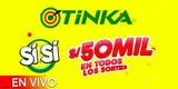 Mira los resultados del sorteo de La Tinka del miércoles 18 de septiembre del 2024