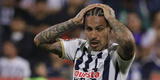 Paolo Guerrero se fue molesto tras empate de Alianza Lima y dejó un duro mensaje