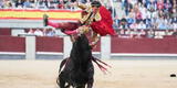 Torero peruano Andrés Roca Rey sufre grave accidente por fuerte cornada en Madrid