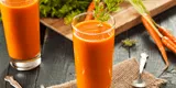 Esto podría pasar con tu cuerpo si es que tomas jugo de zanahoria todos los días