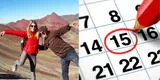 ¿Este 15 de octubre es feriado o día no laborable en Perú? Esto es lo que dice la norma en El Peruano