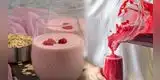 Estos son los pasos para preparar un rico licuado de avena y frutos rojos en beneficio de tu masa muscular